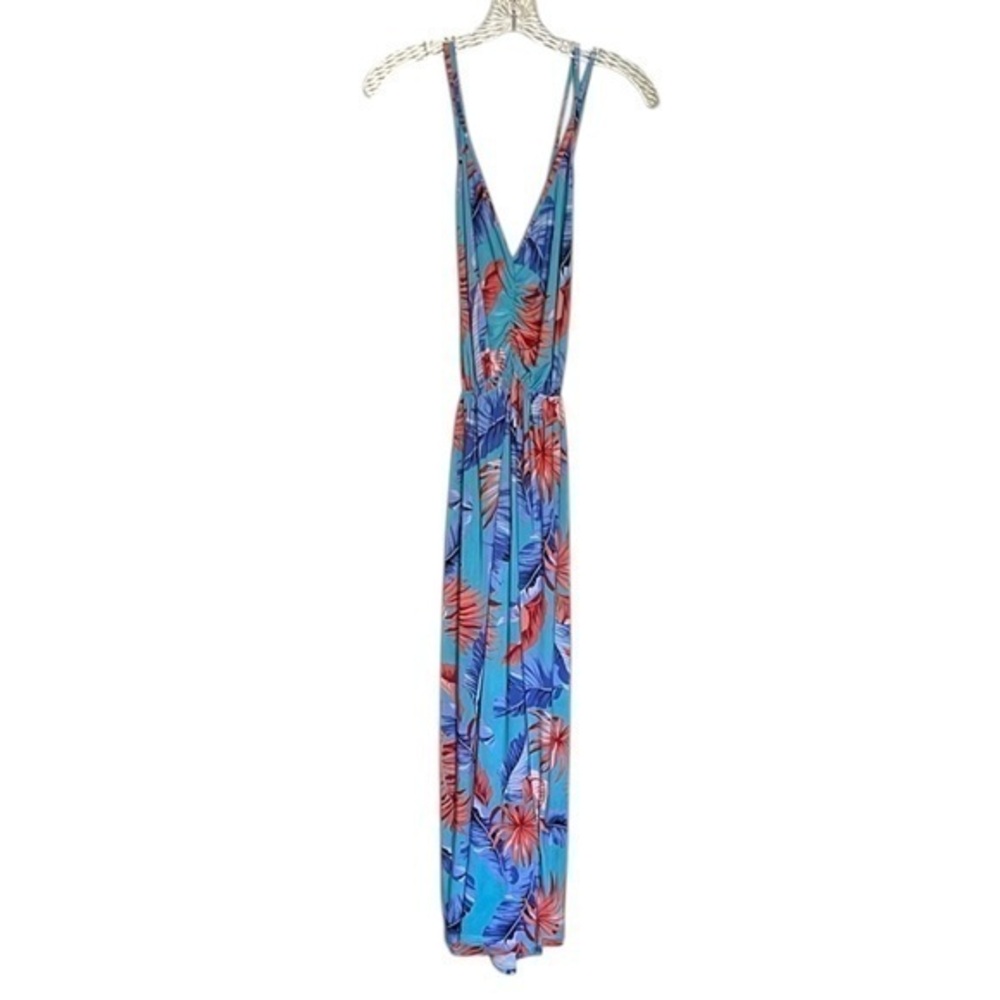 Tropical Floral Maxi Dress no brand women’s size XL tomato girl